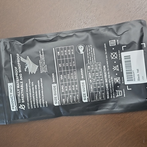 OTTER Waterproof Breathable Hat Outdoor All Weather Outerwear NEW - Picture 6 of 6